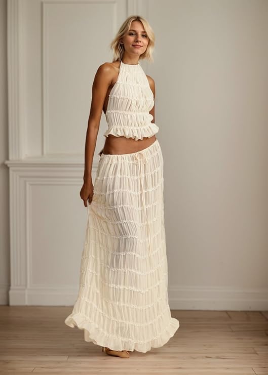 Juliet Halter & Skirt Set