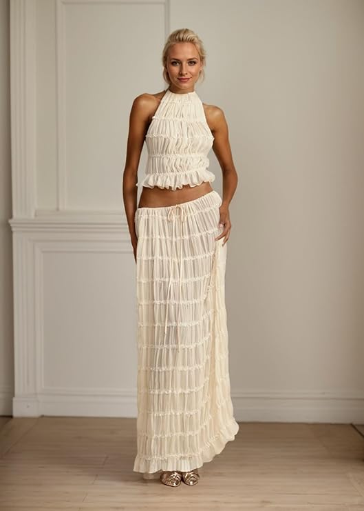 Juliet Halter & Skirt Set