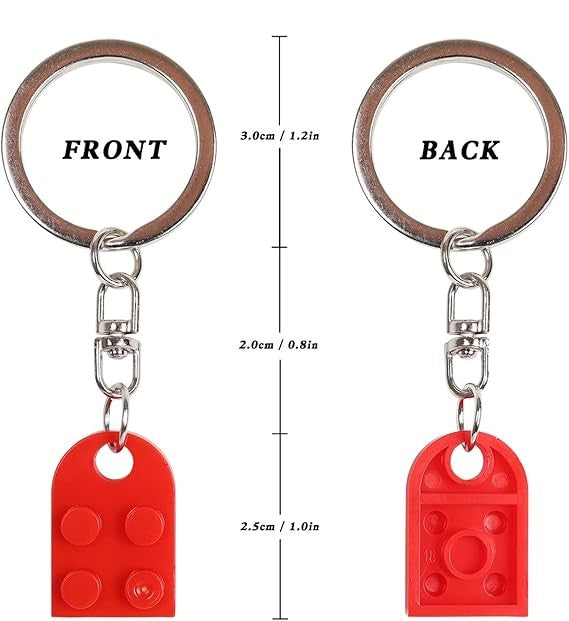 Matching Brick Keychains