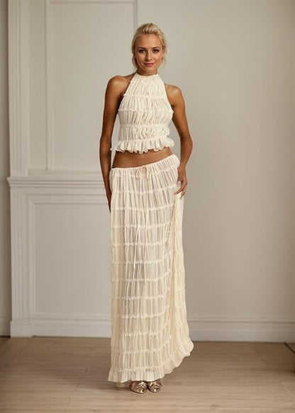 Juliet Halter & Skirt Set