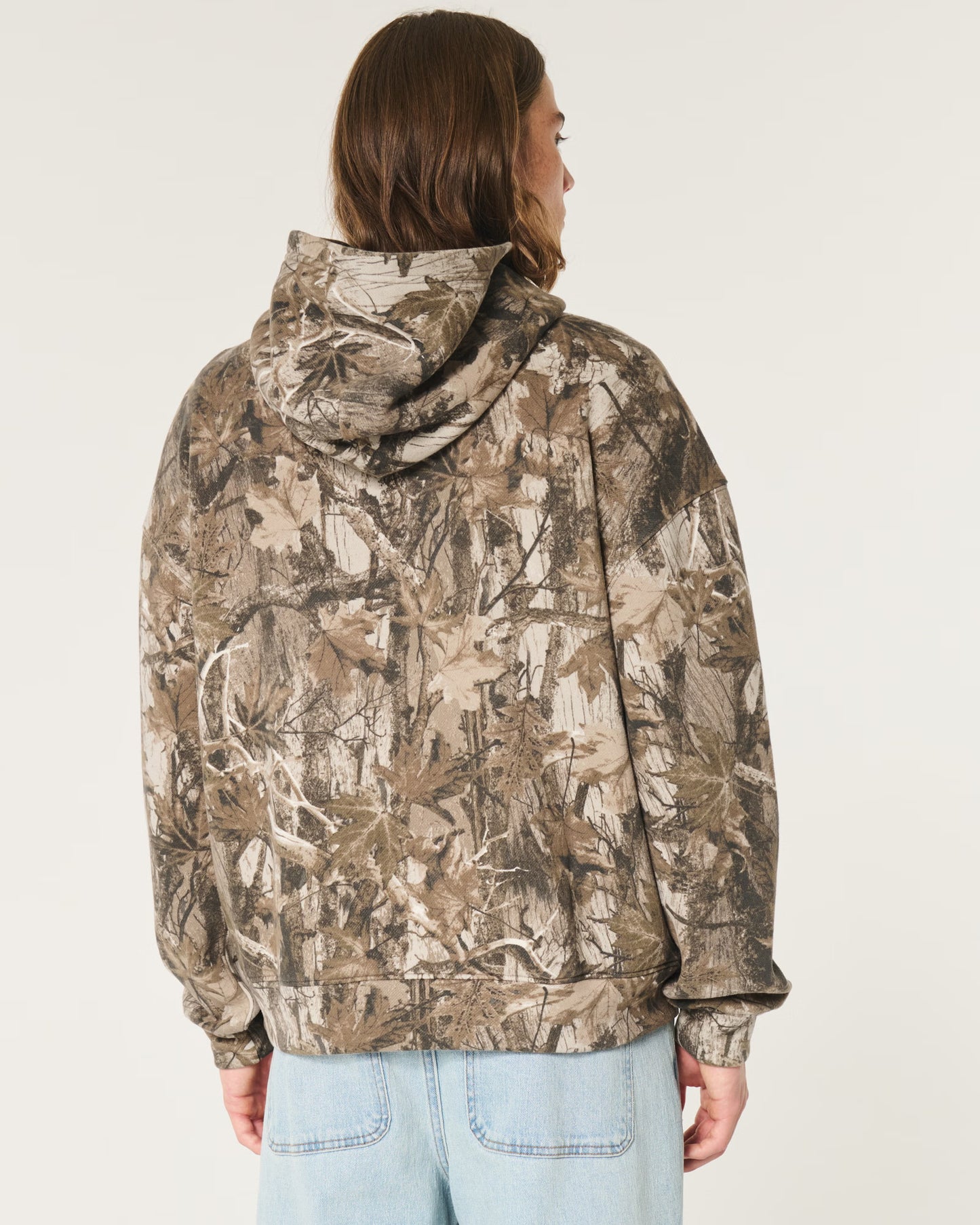 Boxy Camo Hoodie