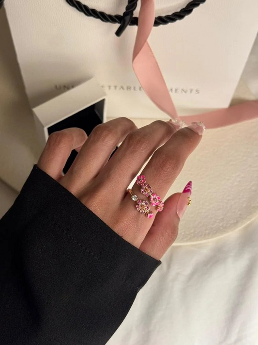 Peach Blossom Ring