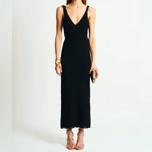 Madi Open Back Maxi Dress