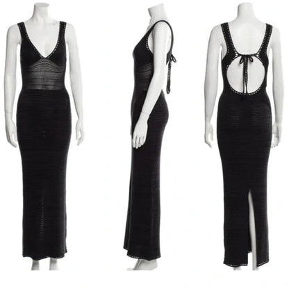 Madi Open Back Maxi Dress